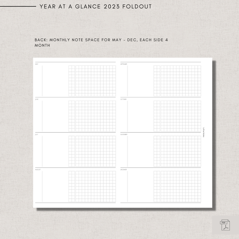 Year at a glance 2023 | Foldout