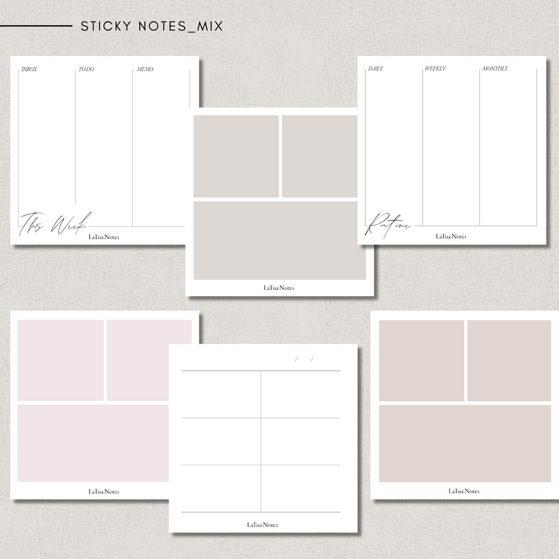 Sticky Notes - NOTES MIX