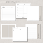 Sticky Notes - MIX N°1