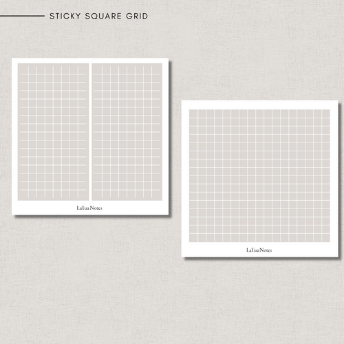 Sticky Notes - SQUARE GRID