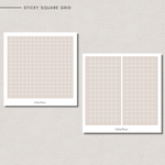 Sticky Notes - SQUARE GRID