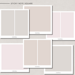 Sticky Notes - SQUARE