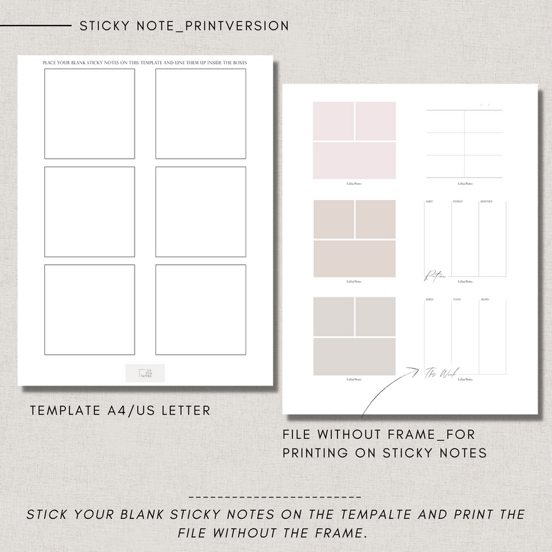 Sticky Notes - MIX N°3 – LaTua Notes