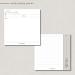 Sticky Notes - MIX N°1