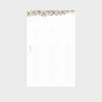 Notepaper Set White Autumn