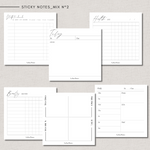 Sticky Notes - MIX N°2