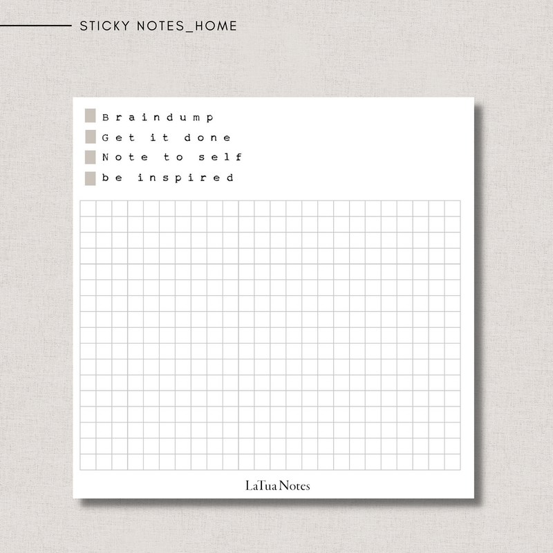 Sticky Notes - HOME