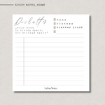 Sticky Notes - HOME