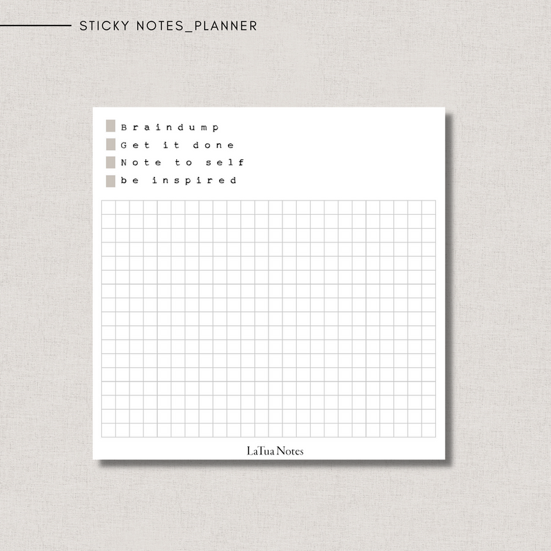 Sticky Notes - PLANNER