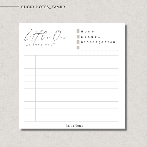 Sticky Notes - FAMILY