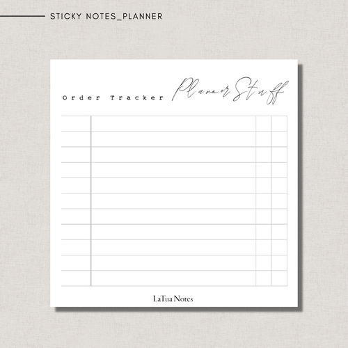 Sticky Notes - PLANNER