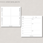 Sticky Notes - MIX N°2