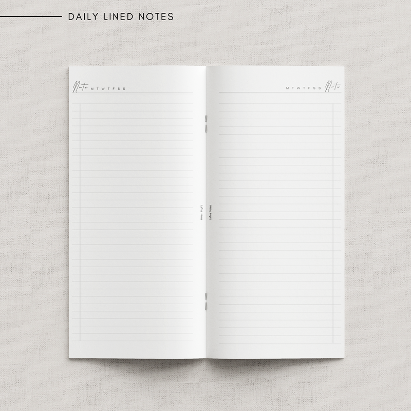TN Daily lined notes